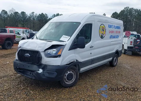 2024 Ford Transit-250 z USA, uszkodzony, nr VIN 1FTBR1C89RKA75965